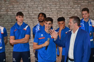 TREVISO 21092023 LBA PRECAMPIONATO NUTRIBULLET TREVISO BASKET - PRESENTAZIONE SQUADRA CITTA TREVISO