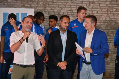 TREVISO 21092023 LBA PRECAMPIONATO NUTRIBULLET TREVISO BASKET - PRESENTAZIONE SQUADRA CITTA TREVISO