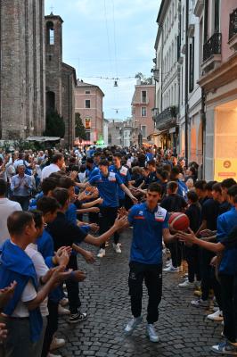 TREVISO 21092023 LBA PRECAMPIONATO NUTRIBULLET TREVISO BASKET - PRESENTAZIONE SQUADRA CITTA TREVISO