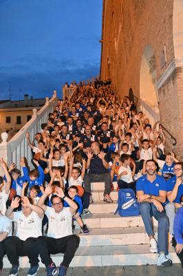 TREVISO 21092023 LBA PRECAMPIONATO NUTRIBULLET TREVISO BASKET - PRESENTAZIONE SQUADRA CITTA TREVISO