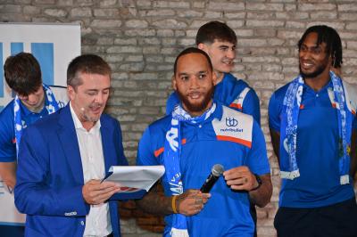 TREVISO 21092023 LBA PRECAMPIONATO NUTRIBULLET TREVISO BASKET - PRESENTAZIONE SQUADRA CITTA TREVISO