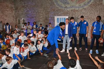 TREVISO 21092023 LBA PRECAMPIONATO NUTRIBULLET TREVISO BASKET - PRESENTAZIONE SQUADRA CITTA TREVISO