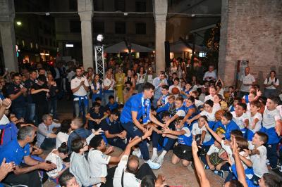 TREVISO 21092023 LBA PRECAMPIONATO NUTRIBULLET TREVISO BASKET - PRESENTAZIONE SQUADRA CITTA TREVISO