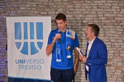TREVISO 21092023 LBA PRECAMPIONATO NUTRIBULLET TREVISO BASKET - PRESENTAZIONE SQUADRA CITTA TREVISO