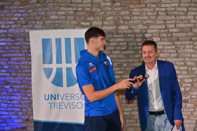 TREVISO 21092023 LBA PRECAMPIONATO NUTRIBULLET TREVISO BASKET - PRESENTAZIONE SQUADRA CITTA TREVISO
