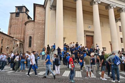 TREVISO 21092023 LBA PRECAMPIONATO NUTRIBULLET TREVISO BASKET - PRESENTAZIONE SQUADRA CITTA TREVISO