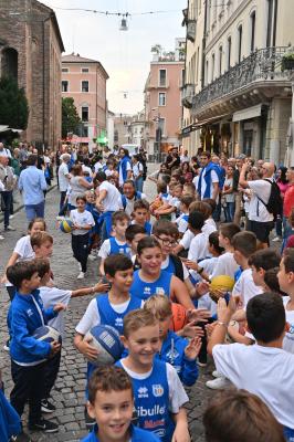 TREVISO 21092023 LBA PRECAMPIONATO NUTRIBULLET TREVISO BASKET - PRESENTAZIONE SQUADRA CITTA TREVISO
