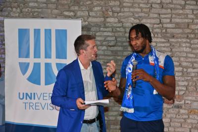 TREVISO 21092023 LBA PRECAMPIONATO NUTRIBULLET TREVISO BASKET - PRESENTAZIONE SQUADRA CITTA TREVISO
