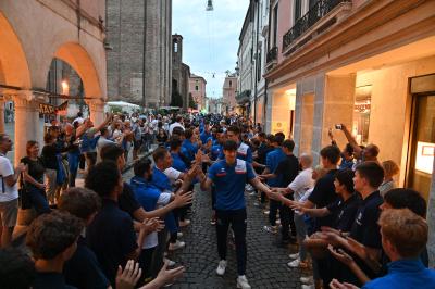 TREVISO 21092023 LBA PRECAMPIONATO NUTRIBULLET TREVISO BASKET - PRESENTAZIONE SQUADRA CITTA TREVISO