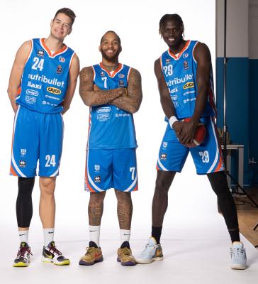 TREVISO 21092023 LBA PRECAMPIONATO NUTRIBULLET TREVISO BASKET - SHOOTING GIOCATORI MAGLIA GIOCO
