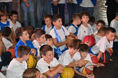 TREVISO 21092023 LBA PRECAMPIONATO NUTRIBULLET TREVISO BASKET - PRESENTAZIONE SQUADRA CITTA TREVISO