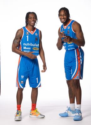 TREVISO 21092023 LBA PRECAMPIONATO NUTRIBULLET TREVISO BASKET - SHOOTING GIOCATORI MAGLIA GIOCO