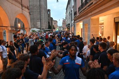 TREVISO 21092023 LBA PRECAMPIONATO NUTRIBULLET TREVISO BASKET - PRESENTAZIONE SQUADRA CITTA TREVISO