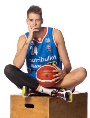 TREVISO 21092023 LBA PRECAMPIONATO NUTRIBULLET TREVISO BASKET - SHOOTING GIOCATORI MAGLIA GIOCO