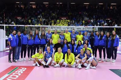 TREVISO 26112023 LEGAVOLLEY FEMMINILE PROSECCO DOC IMOCO - CASALMAGGIORE