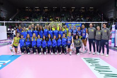 TREVISO 10122023 LEGAVOLLEY FEMMINILE PROSECCO DOC IMOCO - VALLEFOGLIA
