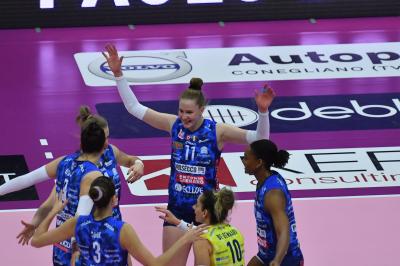 TREVISO 10122023 LEGAVOLLEY FEMMINILE PROSECCO DOC IMOCO - VALLEFOGLIA