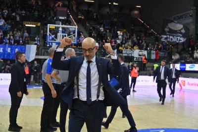 TREVISO 17122023 LBA CAMPIONATO NUTRIBULLET TREVISO BASKET - DOLOMITI ENERGIA TRENTO