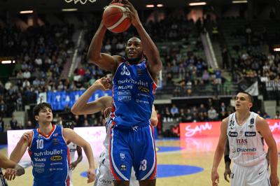 TREVISO 17122023 LBA CAMPIONATO NUTRIBULLET TREVISO BASKET - DOLOMITI ENERGIA TRENTO