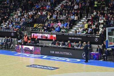TREVISO 17122023 LBA CAMPIONATO NUTRIBULLET TREVISO BASKET - DOLOMITI ENERGIA TRENTO