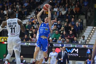 TREVISO 17122023 LBA CAMPIONATO NUTRIBULLET TREVISO BASKET - DOLOMITI ENERGIA TRENTO