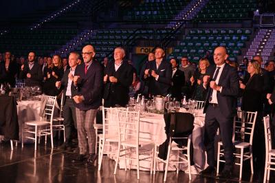 TREVISO 18122023 LBA CAMPIONATO NUTRIBULLET TREVISO BASKET - FESTA NATALE PALAVERDE