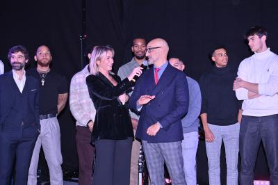 TREVISO 18122023 LBA CAMPIONATO NUTRIBULLET TREVISO BASKET - FESTA NATALE PALAVERDE