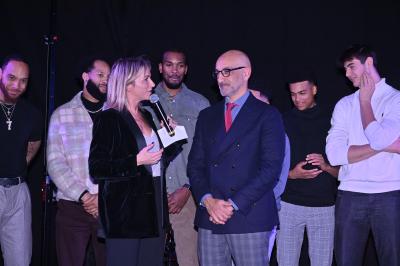 TREVISO 18122023 LBA CAMPIONATO NUTRIBULLET TREVISO BASKET - FESTA NATALE PALAVERDE