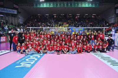 TREVISO 14012024 LEGAVOLLEY FEMMINILE PROSECCO DOC IMOCO - FENERA CHIERI