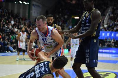 TREVISO 210124 LBA CAMPIONATO NUTRIBULLET TREVISO BASKET - DINAMO SASSARI
