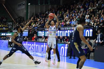 TREVISO 210124 LBA CAMPIONATO NUTRIBULLET TREVISO BASKET - DINAMO SASSARI