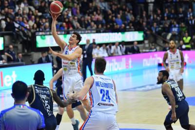 TREVISO 210124 LBA CAMPIONATO NUTRIBULLET TREVISO BASKET - DINAMO SASSARI