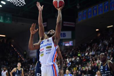 TREVISO 210124 LBA CAMPIONATO NUTRIBULLET TREVISO BASKET - DINAMO SASSARI