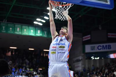 TREVISO 210124 LBA CAMPIONATO NUTRIBULLET TREVISO BASKET - DINAMO SASSARI