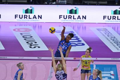 TREVISO 24012024 LEGAVOLLEY FEMMINILE COPPA ITALIA PROSECCO DOC IMOCO - IL BISONTE FIRENZE