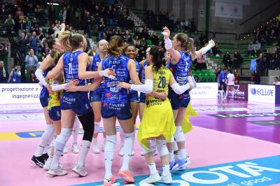 TREVISO 24012024 LEGAVOLLEY FEMMINILE COPPA ITALIA PROSECCO DOC IMOCO - IL BISONTE FIRENZE
