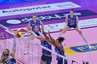 TREVISO 24012024 LEGAVOLLEY FEMMINILE COPPA ITALIA PROSECCO DOC IMOCO - IL BISONTE FIRENZE
