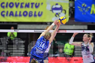 TREVISO 24012024 LEGAVOLLEY FEMMINILE COPPA ITALIA PROSECCO DOC IMOCO - IL BISONTE FIRENZE