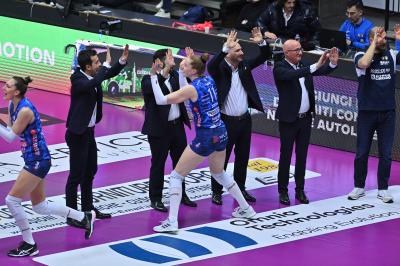 TREVISO 24012024 LEGAVOLLEY FEMMINILE COPPA ITALIA PROSECCO DOC IMOCO - IL BISONTE FIRENZE