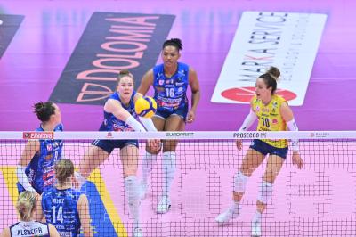 TREVISO 24012024 LEGAVOLLEY FEMMINILE COPPA ITALIA PROSECCO DOC IMOCO - IL BISONTE FIRENZE