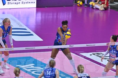 TREVISO 24012024 LEGAVOLLEY FEMMINILE COPPA ITALIA PROSECCO DOC IMOCO - IL BISONTE FIRENZE