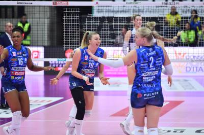 TREVISO 24012024 LEGAVOLLEY FEMMINILE COPPA ITALIA PROSECCO DOC IMOCO - IL BISONTE FIRENZE