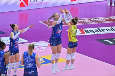 TREVISO 24012024 LEGAVOLLEY FEMMINILE COPPA ITALIA PROSECCO DOC IMOCO - IL BISONTE FIRENZE