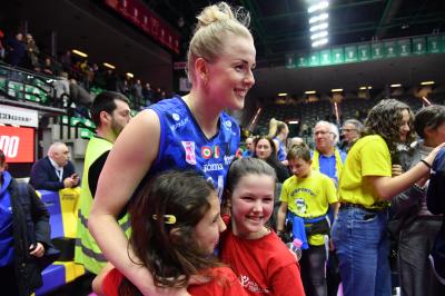 TREVISO 24012024 LEGAVOLLEY FEMMINILE COPPA ITALIA PROSECCO DOC IMOCO - IL BISONTE FIRENZE