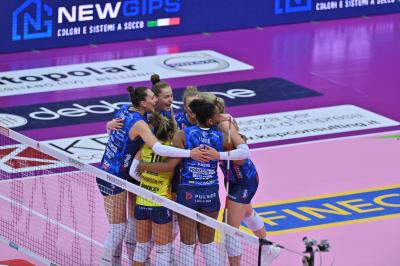 TREVISO 24012024 LEGAVOLLEY FEMMINILE COPPA ITALIA PROSECCO DOC IMOCO - IL BISONTE FIRENZE