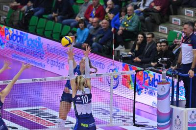 TREVISO 24012024 LEGAVOLLEY FEMMINILE COPPA ITALIA PROSECCO DOC IMOCO - IL BISONTE FIRENZE