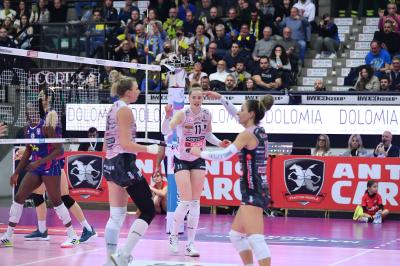 TREVISO 27012024 LEGAVOLLEY FEMMINILE PROSECCO DOC IMOCO - SAVINO DEL BENE SCANDICCI