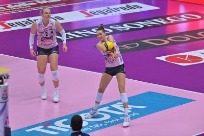 TREVISO 27012024 LEGAVOLLEY FEMMINILE PROSECCO DOC IMOCO - SAVINO DEL BENE SCANDICCI