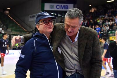 TREVISO 090324 LBA CAMPIONATO NUTRIBULLET TREVISO BASKET - UNAHOTELS REGGIO EMILIA