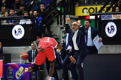 TREVISO 090324 LBA CAMPIONATO NUTRIBULLET TREVISO BASKET - UNAHOTELS REGGIO EMILIA